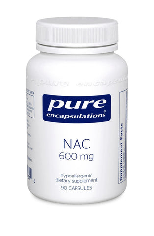 Pure Encapsulation NAC 600mg Capsules (90 CT)